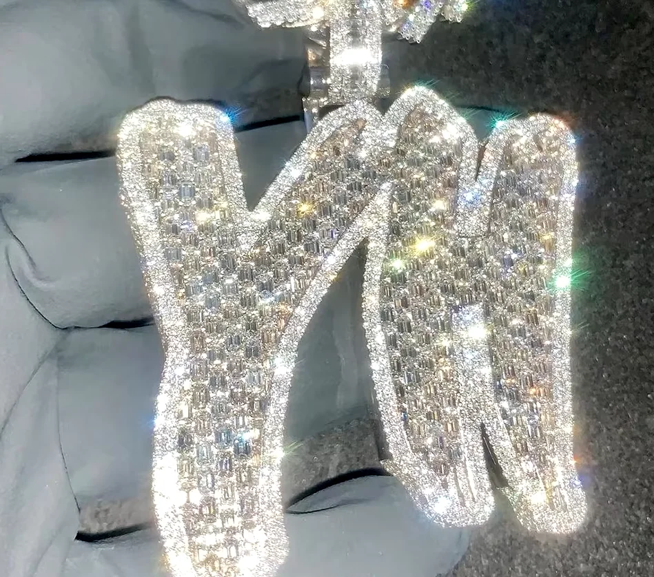 كبير مخصصة رسائل القلائد الرجا - مراجعة Name Necklace Custom وسعره