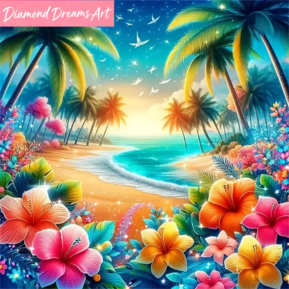 لوحة ماسية بتصميم منظر بحري، م - مراجعة Photo Mosaic Print وسعره