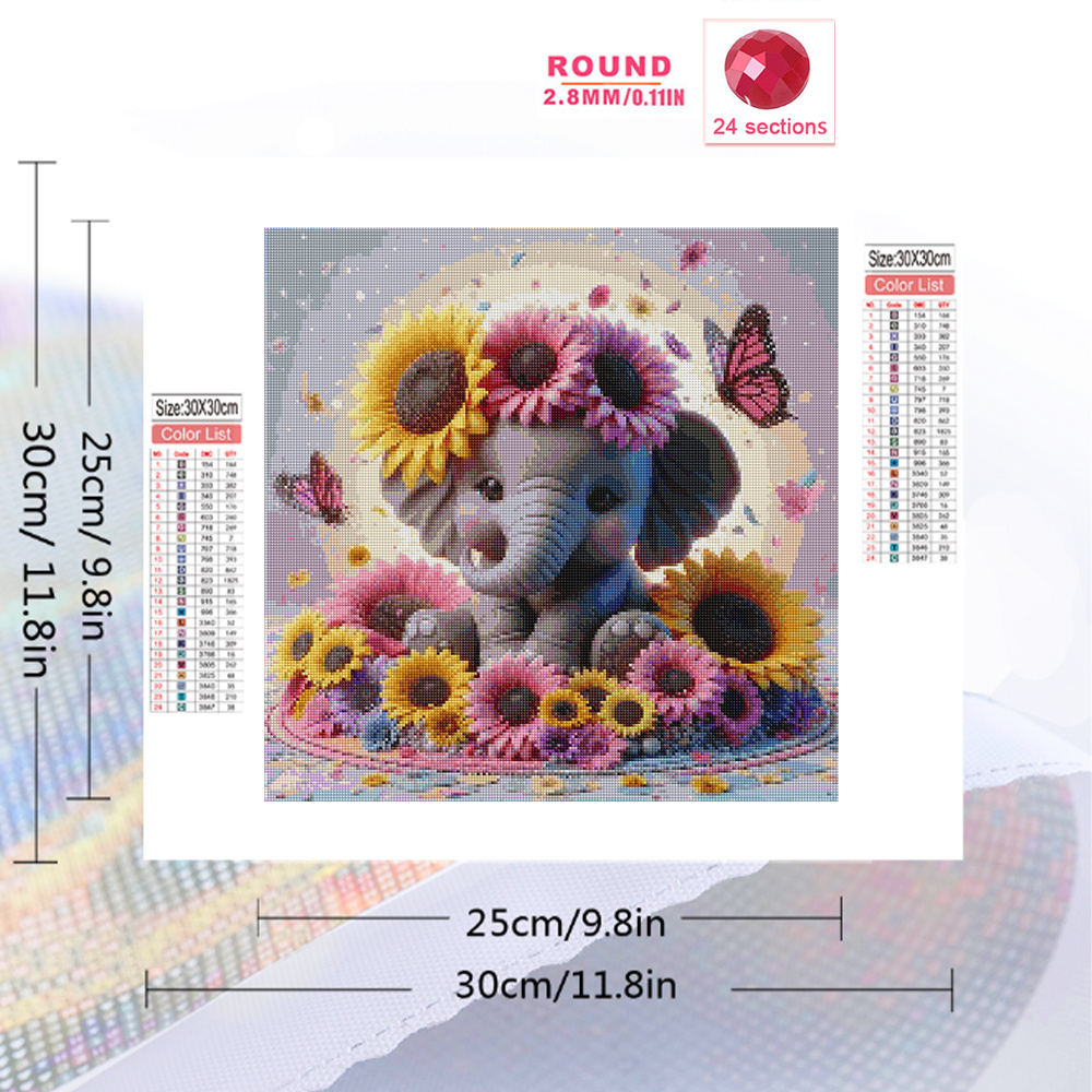 لوحة ماسية من Evershine-Elepha - مراجعة Photo Mosaic Print وسعره