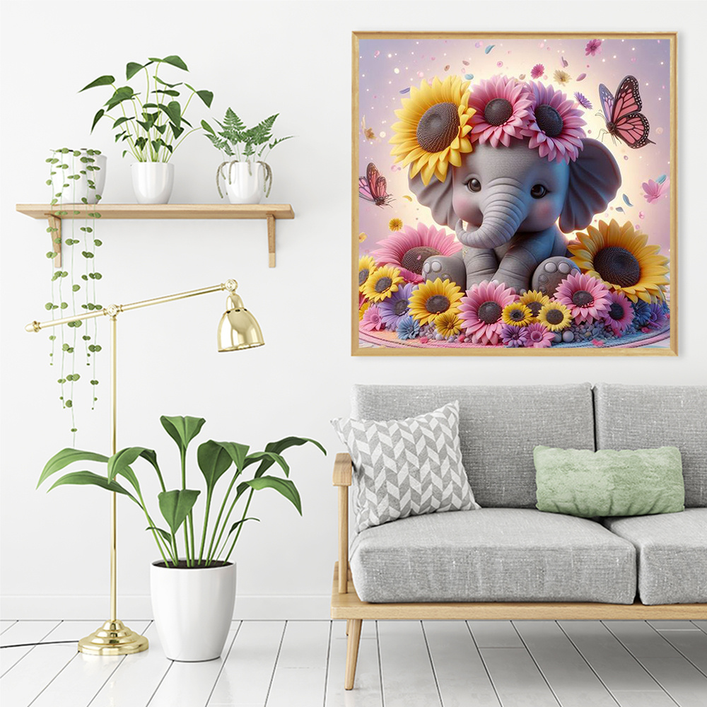 لوحة ماسية من Evershine-Elepha - مراجعة Photo Mosaic Print وسعره