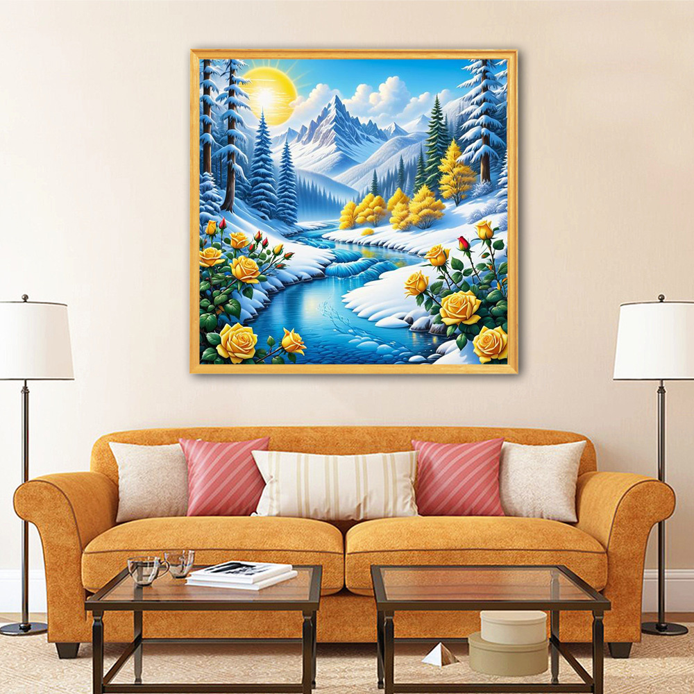 Evershine نهر الماس اللوحة الم - مراجعة Photo Mosaic Print وسعره