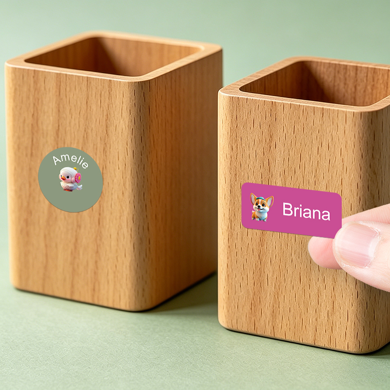 بطاقات أسماء مخصصة - علامات مخ - مراجعة Personalized Name Box وسعره