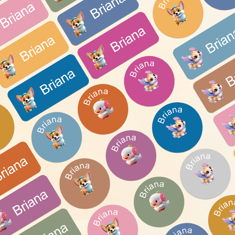 بطاقات أسماء مخصصة - علامات مخ - مراجعة Personalized Name Box وسعره